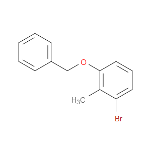 1-Bromo-2-methyl-3-(phenylmethoxy)-benzene