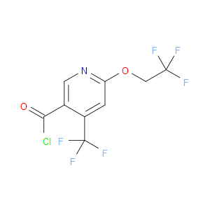 6-(2,2,2-Trifluoroethoxy)-4-(trifluoromethyl)-3-pyridinecarbonyl chloride