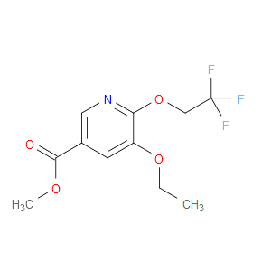 Methyl 5-ethoxy-6-(2,2,2-trifluoroethoxy)-3-pyridinecarboxylate