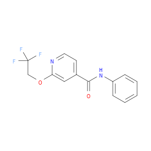 N-Phenyl-2-(2,2,2-trifluoroethoxy)-4-pyridinecarboxamide