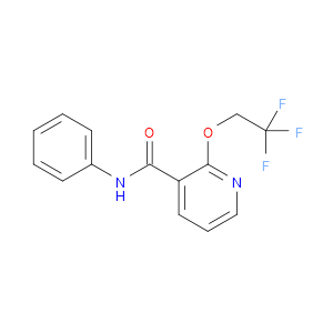 N-Phenyl-2-(2,2,2-trifluoroethoxy)-3-pyridinecarboxamide