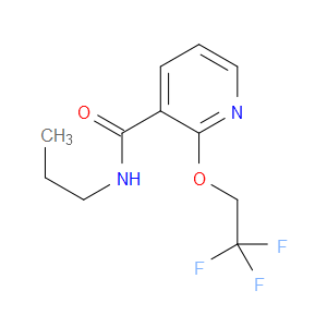 N-Propyl-2-(2,2,2-trifluoroethoxy)-3-pyridinecarboxamide