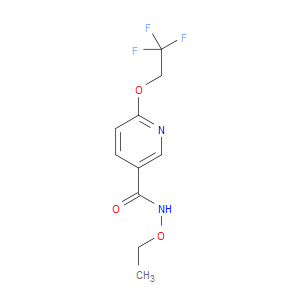 N-Ethoxy-6-(2,2,2-trifluoroethoxy)-3-pyridinecarboxamide