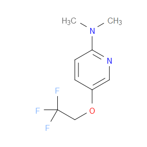 N,N-Dimethyl-5-(2,2,2-trifluoroethoxy)-2-pyridinamine
