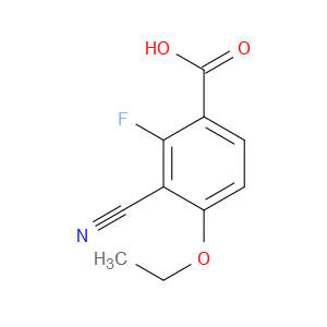 3-Cyano-4-ethoxy-2-fluorobenzoic acid