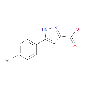 5-(4-Methylphenyl)-1H-pyrazole-3-carboxylic acid