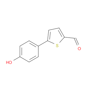 5-(4-Hydroxyphenyl)-2-thiophenecarboxaldehyde