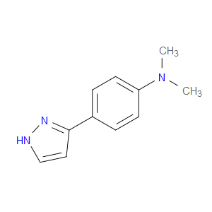 N,N-Dimethyl-4-(1H-pyrazol-3-yl)benzenamine