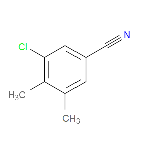 Benzonitrile, 3-chloro-4,5-dimethyl-