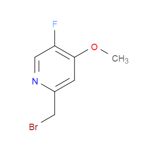 Pyridine, 2-(bromomethyl)-5-fluoro-4-methoxy-