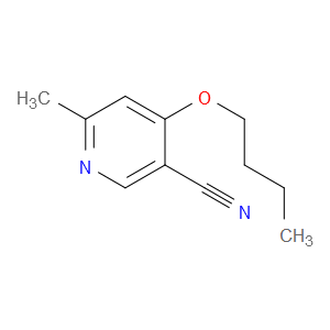 4-Butoxy-6-methyl-3-pyridinecarbonitrile