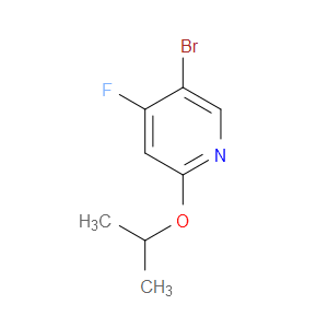 Pyridine, 5-bromo-4-fluoro-2-(1-methylethoxy)-