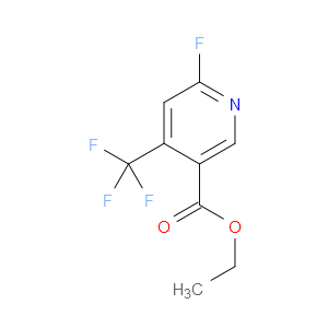 Ethyl 6-fluoro-4-(trifluoromethyl)-3-pyridinecarboxylate