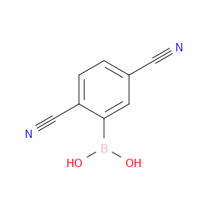 B-(2,5-Dicyanophenyl)boronic acid