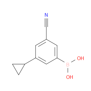 B-(3-Cyano-5-cyclopropylphenyl)boronic acid