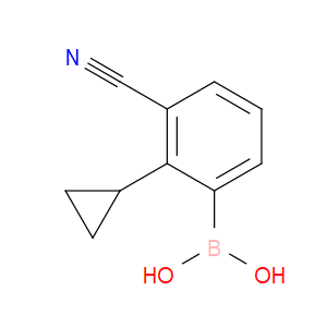 B-(3-Cyano-2-cyclopropylphenyl)boronic acid