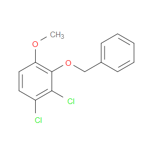 2-(benzyloxy)-3,4-dichloro-1-methoxybenzene