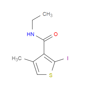 N-ethyl-2-iodo-4-methylthiophene-3-carboxamide