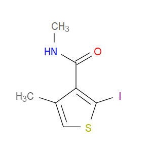 2-iodo-N,4-dimethylthiophene-3-carboxamide