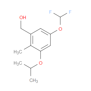 (5-(difluoromethoxy)-3-isopropoxy-2-methylphenyl)methanol