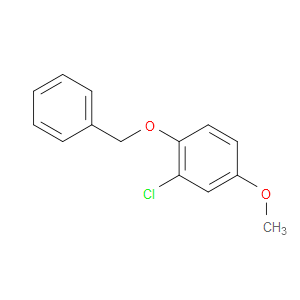 1-(benzyloxy)-2-chloro-4-methoxybenzene
