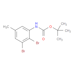 tert-butyl (2,3-dibromo-5-methylphenyl)carbamate