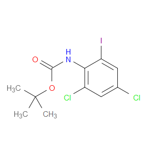 tert-butyl (2,4-dichloro-6-iodophenyl)carbamate