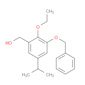 (3-(benzyloxy)-2-ethoxy-5-isopropylphenyl)methanol