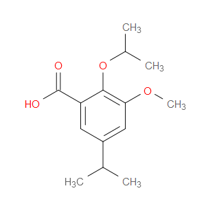 2-isopropoxy-5-isopropyl-3-methoxybenzoic acid