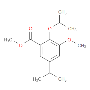 methyl 2-isopropoxy-5-isopropyl-3-methoxybenzoate