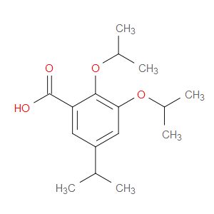 2,3-diisopropoxy-5-isopropylbenzoic acid