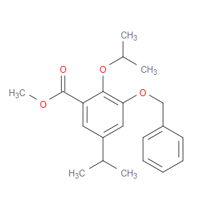methyl 3-(benzyloxy)-2-isopropoxy-5-isopropylbenzoate