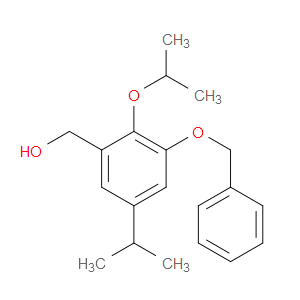 (3-(benzyloxy)-2-isopropoxy-5-isopropylphenyl)methanol