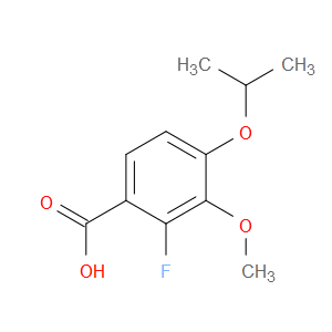 2-fluoro-4-isopropoxy-3-methoxybenzoic acid
