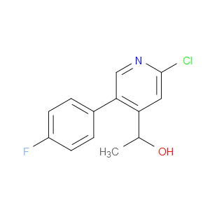 1-(2-chloro-5-(4-fluorophenyl)pyridin-4-yl)ethanol