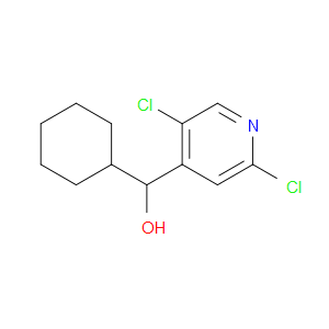 cyclohexyl(2,5-dichloropyridin-4-yl)methanol