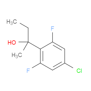 2-(4-chloro-2,6-difluorophenyl)butan-2-ol