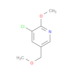 Pyridine, 3-chloro-2-methoxy-5-(methoxymethyl)-