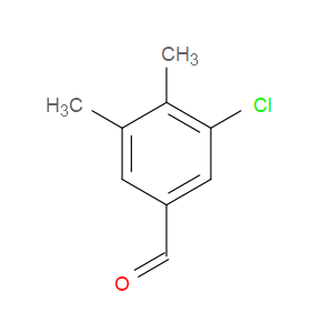 Benzaldehyde, 3-chloro-4,5-dimethyl-