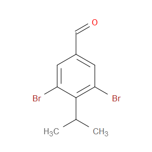 3,5-Dibromo-4-(1-methylethyl)benzaldehyde