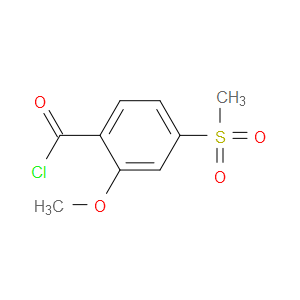 2-Methoxy-4-(methylsulfonyl)benzoyl chloride