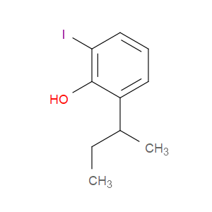 2-Iodo-6-(1-methylpropyl)phenol