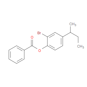 Phenol, 2-bromo-4-(1-methylpropyl)-, 1-benzoate