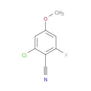 Benzonitrile, 2-chloro-6-fluoro-4-methoxy-