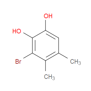 3-Bromo-4,5-dimethyl-1,2-benzenediol