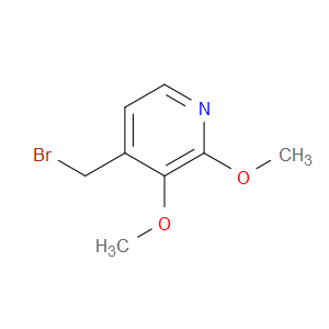Pyridine, 4-(bromomethyl)-2,3-dimethoxy-
