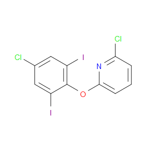 2-Chloro-6-(4-chloro-2,6-diiodophenoxy)pyridine
