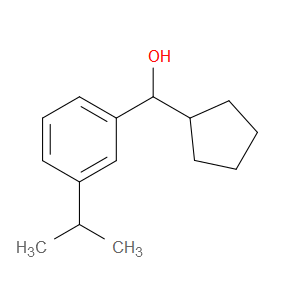 α-Cyclopentyl-3-(1-methylethyl)benzenemethanol