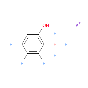 potassium trifluoro(2,3,4-trifluoro-6-hydroxyphenyl)borate