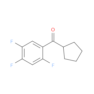 Cyclopentyl(2,4,5-trifluorophenyl)methanone